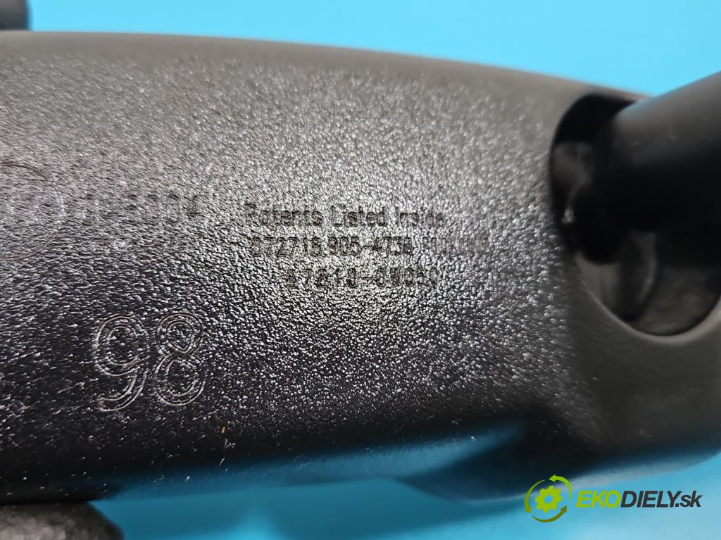 Toyota Auris II 2012-2018 1.8 hybrid 99 HP automatic 73 kW 1798 cm3 5- zrkadlo uvnitř: 87810-0W050 (Spätné zrkadlo vnútorné)