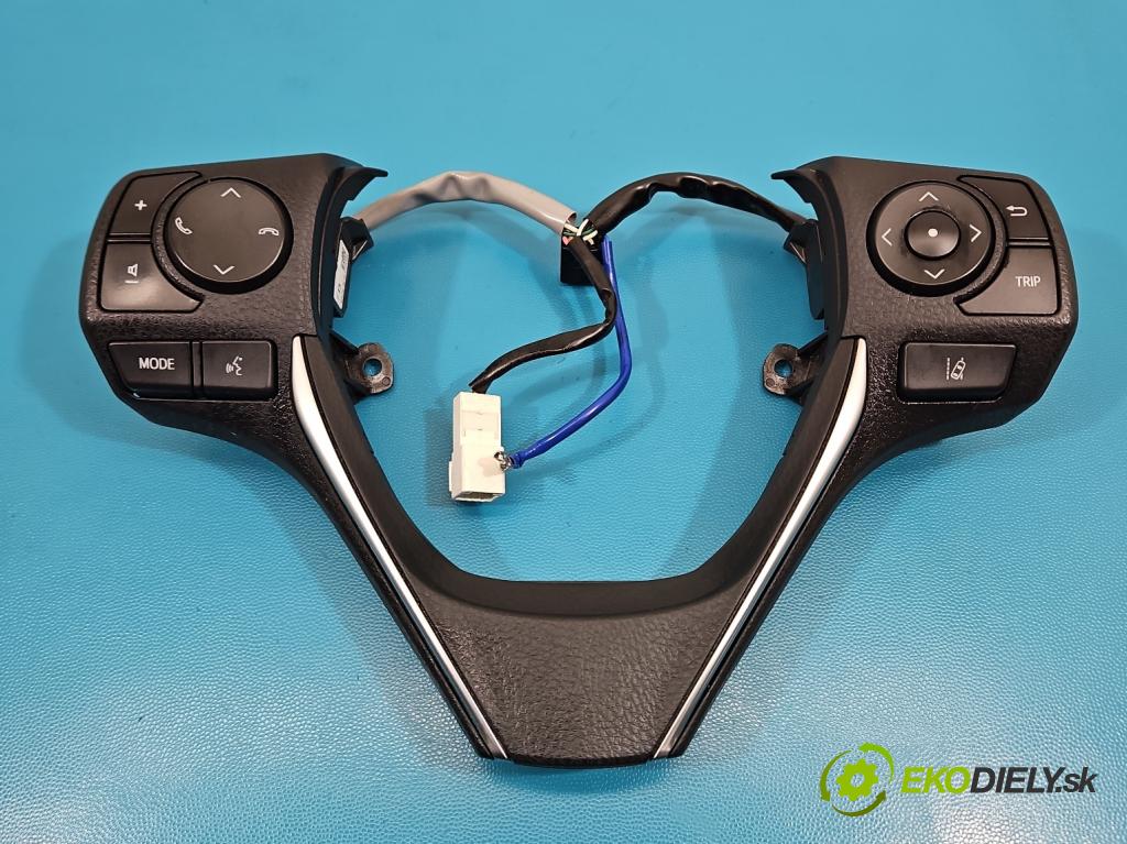 Toyota Auris II 2012-2018 1.8 hybrid 99 hp automatic 73 kW 1798 cm3 5- Přepínač multifunkční: řízení: F70CS1302 (Páčky pod volantem)