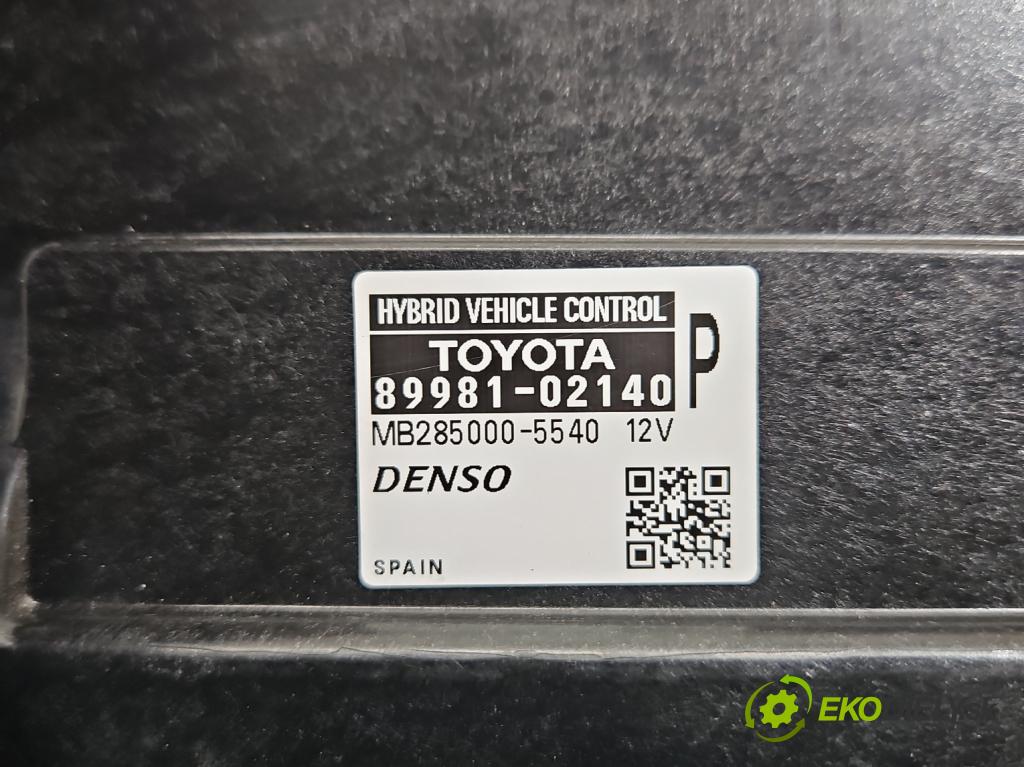 Toyota Auris II 2012-2018 1.8 hybrid 99 HP automatic 73 kW 1798 cm3 5- riadiaca jednotka ostatné 89981-02140