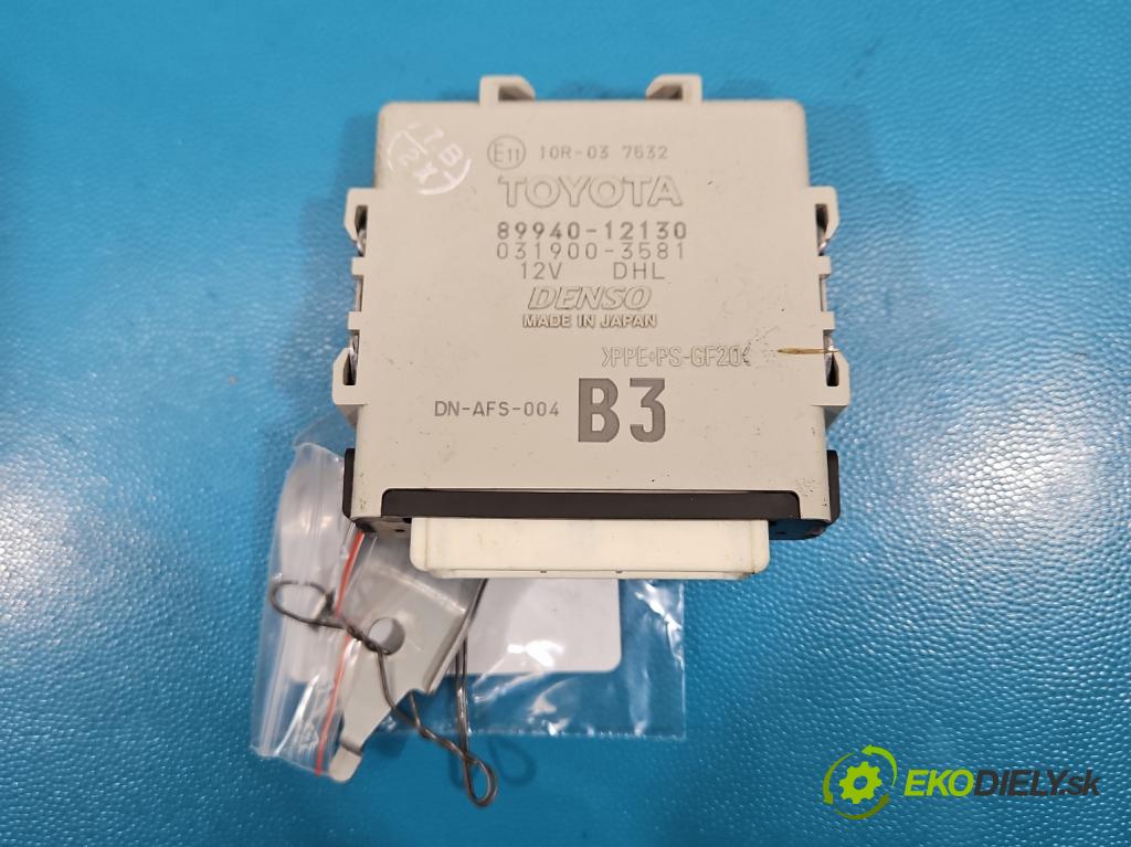 Toyota Auris II 2012-2018 1.8 hybrid 99 HP automatic 73 kW 1798 cm3 5- riadiaca jednotka ostatné 89940-12130