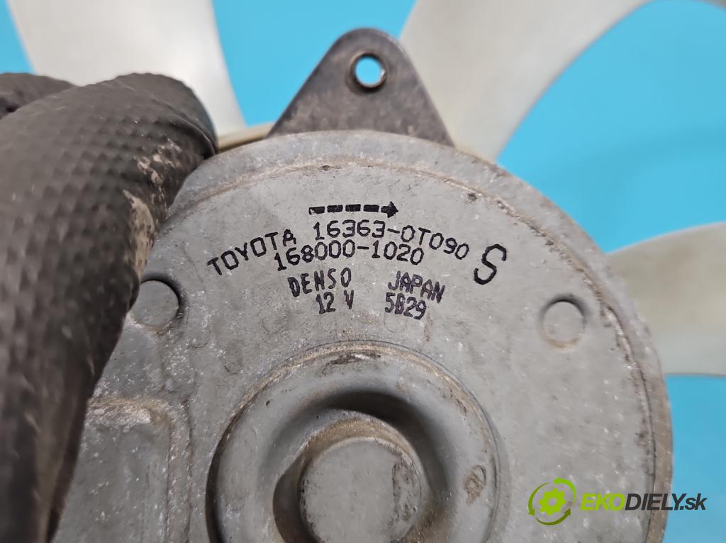 Toyota Auris II 2012-2018 1.8 hybrid 99 HP automatic 73 kW 1798 cm3 5- Ventilátor chladiča 16363-0T090