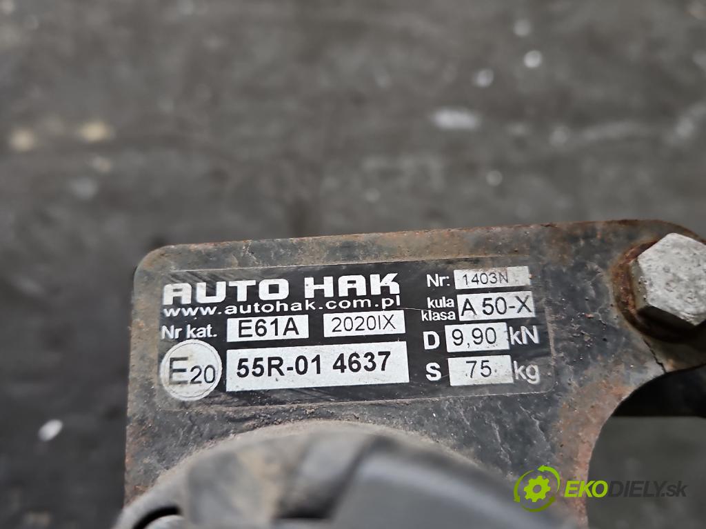 Opel Astra V  2015-2022 1.4 T 125 hp manual 92 kW 1399 cm3 5- oko tažné  (Tažné zařízení)