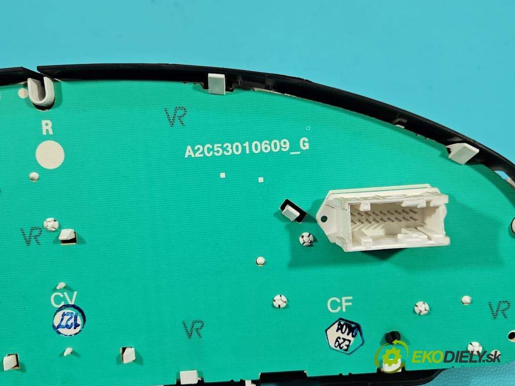 Peugeot 407 2.0 hdi 136 HP manual 100 kW 1997 cm3 4- prístrojovka/ budíky 9646283280 (Prístrojová doska)