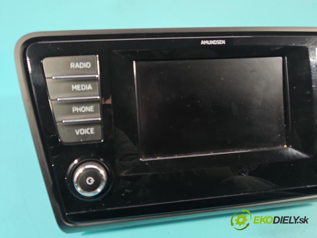 Skoda Octavia III 2013- 2.0 tdi 150 HP manual 110 kW 1968 cm3 5- Radio originál 5E0919605D