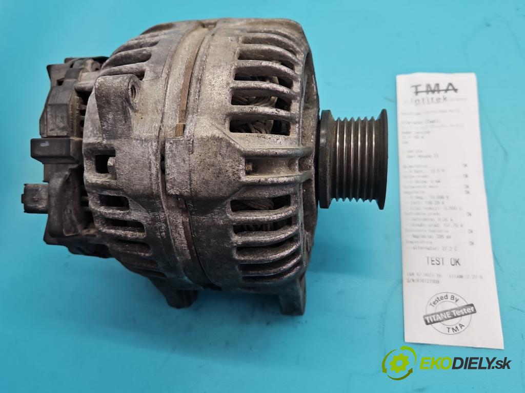 Opel Movano II 2003-2010 2.5 cdti 114 HP manual 84 kW 2463 cm3 5- Alternator 0124525133 (Alternátor)