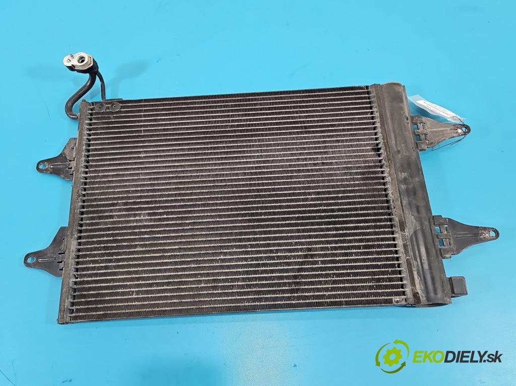 Skoda Fabia I 1999-2007 1.4 16V 101 HP manual 74 kW 1390 cm3 5- chladič klimatizácie 6Q0820411B (Chladič klimatizácie)