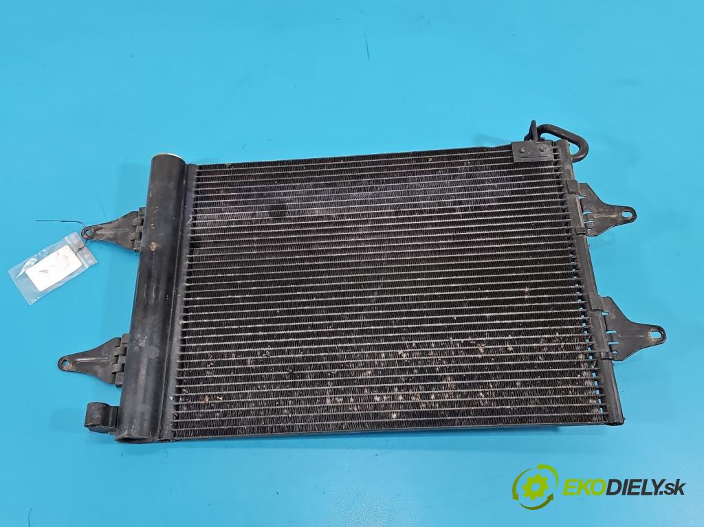 Skoda Fabia I 1999-2007 1.4 16V 101 HP manual 74 kW 1390 cm3 5- chladič klimatizácie 6Q0820411B (Chladič klimatizácie)