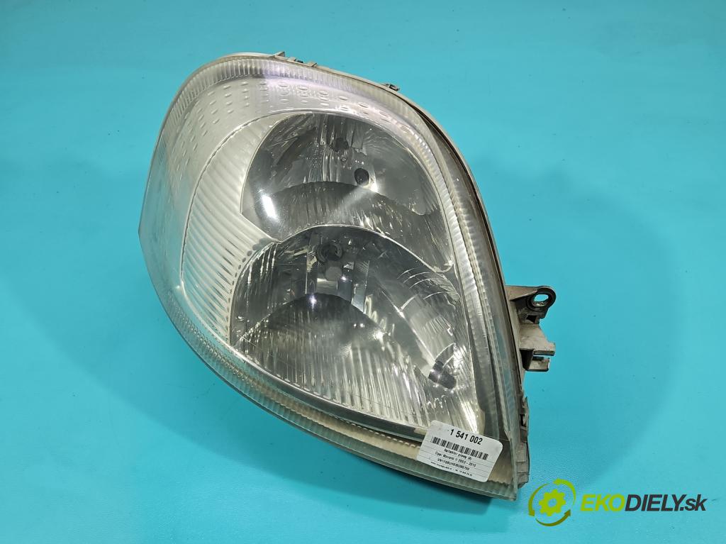 Opel Movano II 2003-2010 2.5 cdti 114 HP manual 84 kW 2463 cm3 5- Reflektor: pravý 8200163518 (Svetlo predné pravé)
