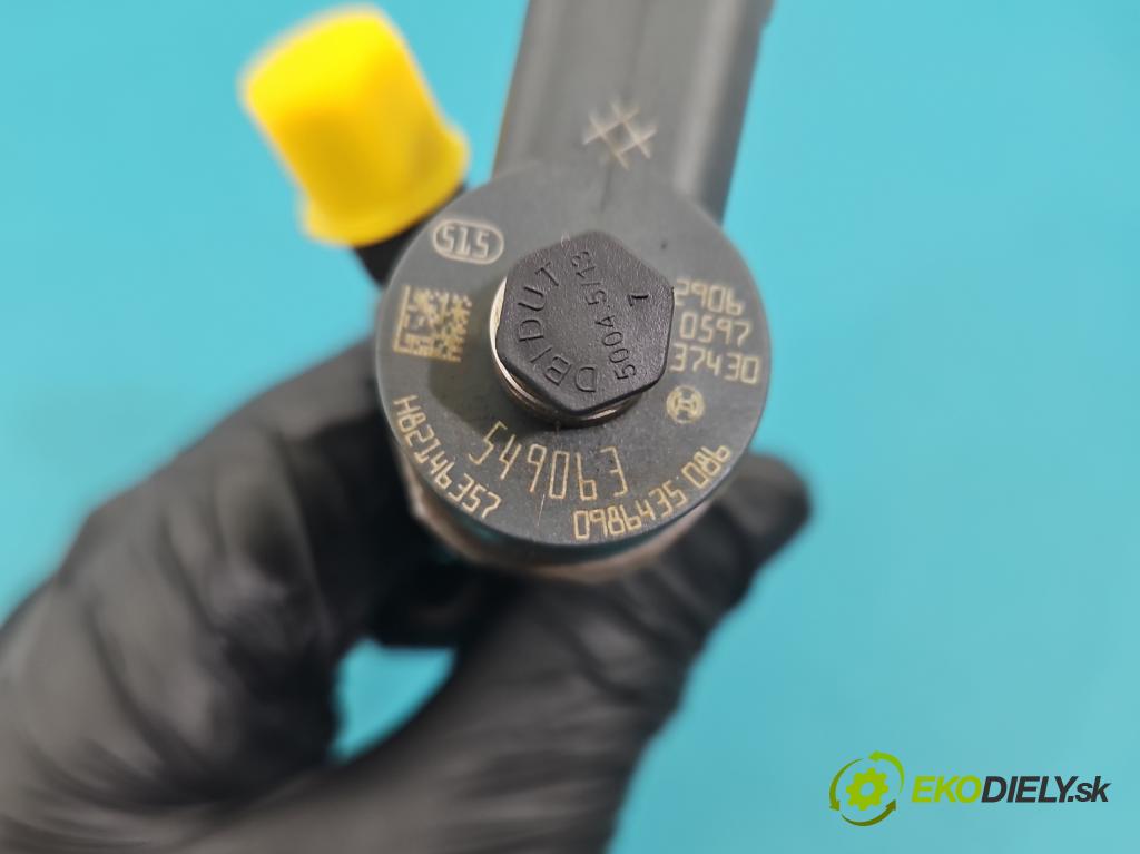 Opel Movano II 2003-2010 2.5 cdti 114 HP manual 84 kW 2463 cm3 5- vstrek 0986435086 (Vstrekovač paliva)