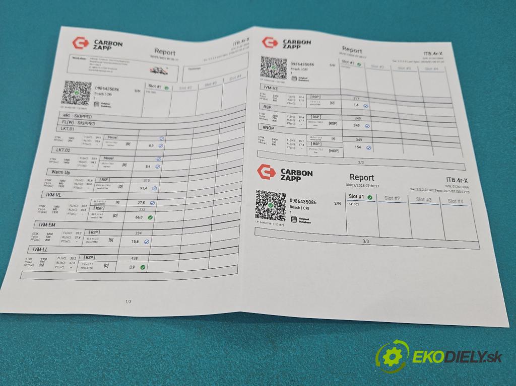 Opel Movano II 2003-2010 2.5 cdti 114 HP manual 84 kW 2463 cm3 5- vstrek 0986435086 (Vstrekovač paliva)