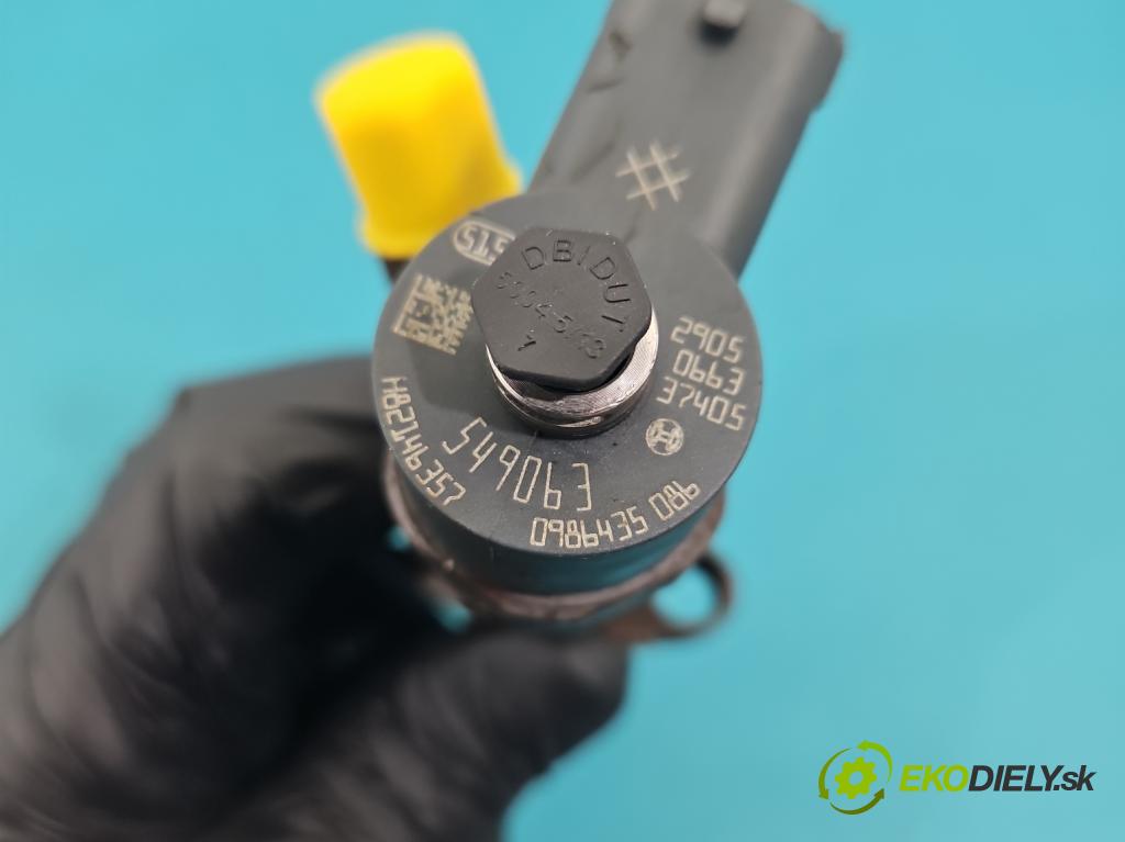 Opel Movano II 2003-2010 2.5 cdti 114 HP manual 84 kW 2463 cm3 5- vstrek 0986435086 (Vstrekovač paliva)