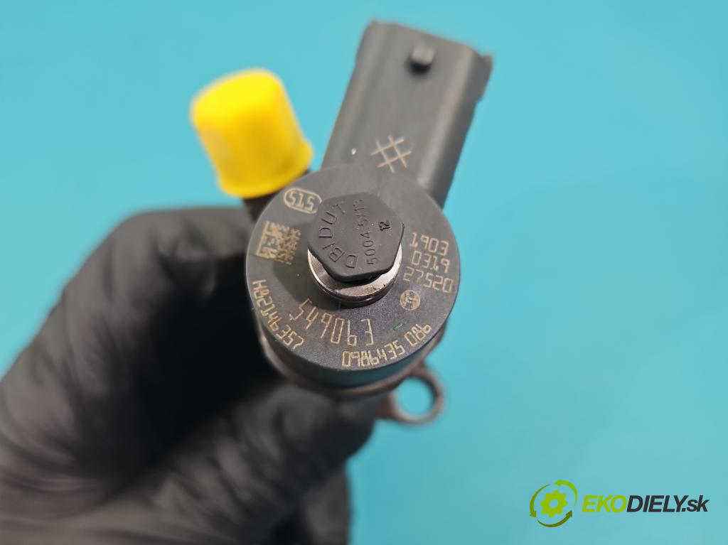 Opel Movano II 2003-2010 2.5 cdti 114 HP manual 84 kW 2463 cm3 5- vstrek 0986435086 (Vstrekovač paliva)