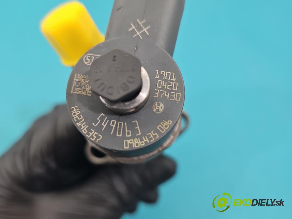 Opel Movano II 2003-2010 2.5 cdti 114 HP manual 84 kW 2463 cm3 5- vstrek 0986435086 (Vstrekovač paliva)