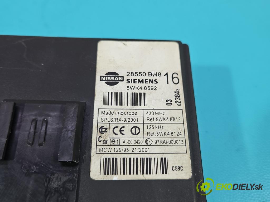 Nissan Almera N16 2000-2006 1.5 16V 98 HP manual 72 kW 1497 cm3 5- riadiaca jednotka motora MEC32-210
