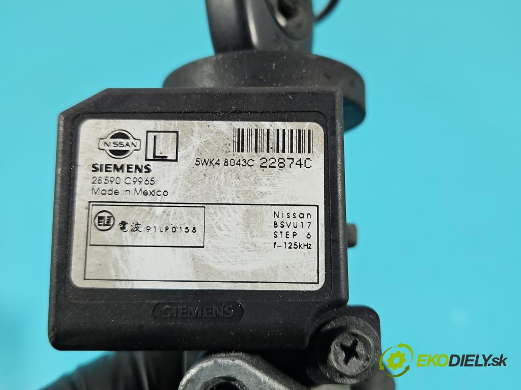 Nissan Almera N16 2000-2006 1.5 16V 98 HP manual 72 kW 1497 cm3 5- riadiaca jednotka motora MEC32-210