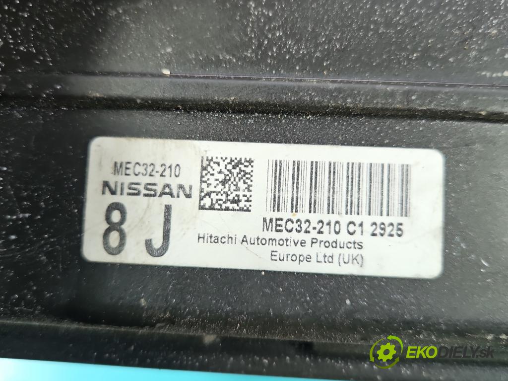 Nissan Almera N16 2000-2006 1.5 16V 98 HP manual 72 kW 1497 cm3 5- riadiaca jednotka motora MEC32-210