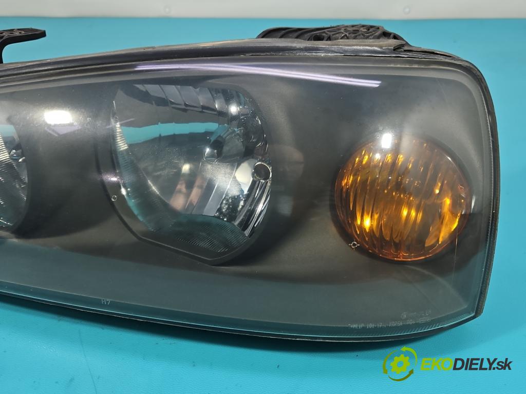 Hyundai Elantra III 2000-2006 1.6 16V 107 HP manual 79 kW 1599 cm3 5- Reflektor: ľavý 92101-2DXXX (Kľučka dverí ostatné)