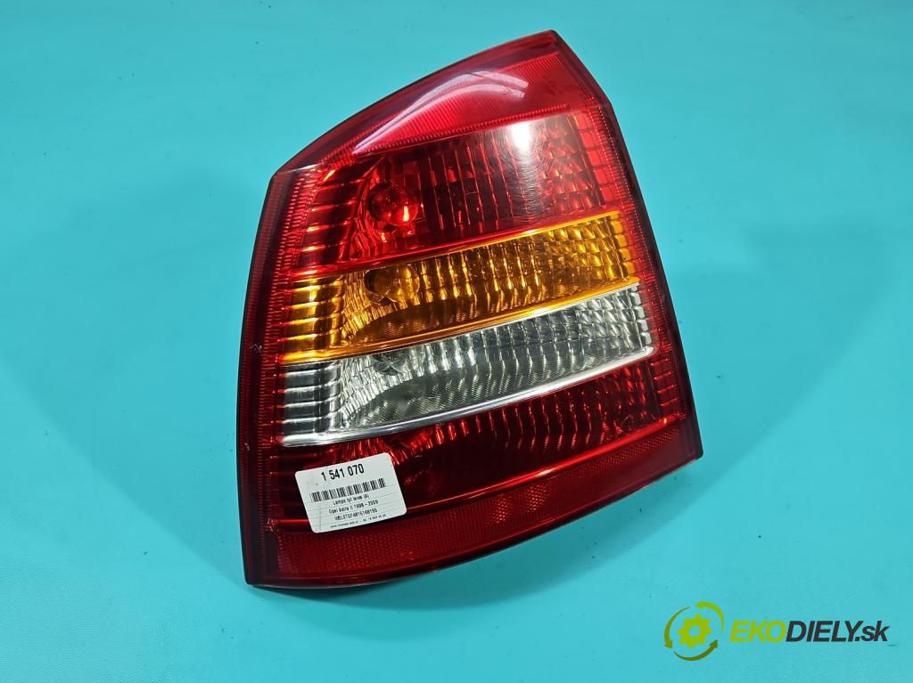 Opel Astra II 1998-2009 1.6 8V 84KM manual 62 kW 1598 cm3 5- svetlo / reflektor zadné ľavé 90521542 (Kľučka dverí ostatné)