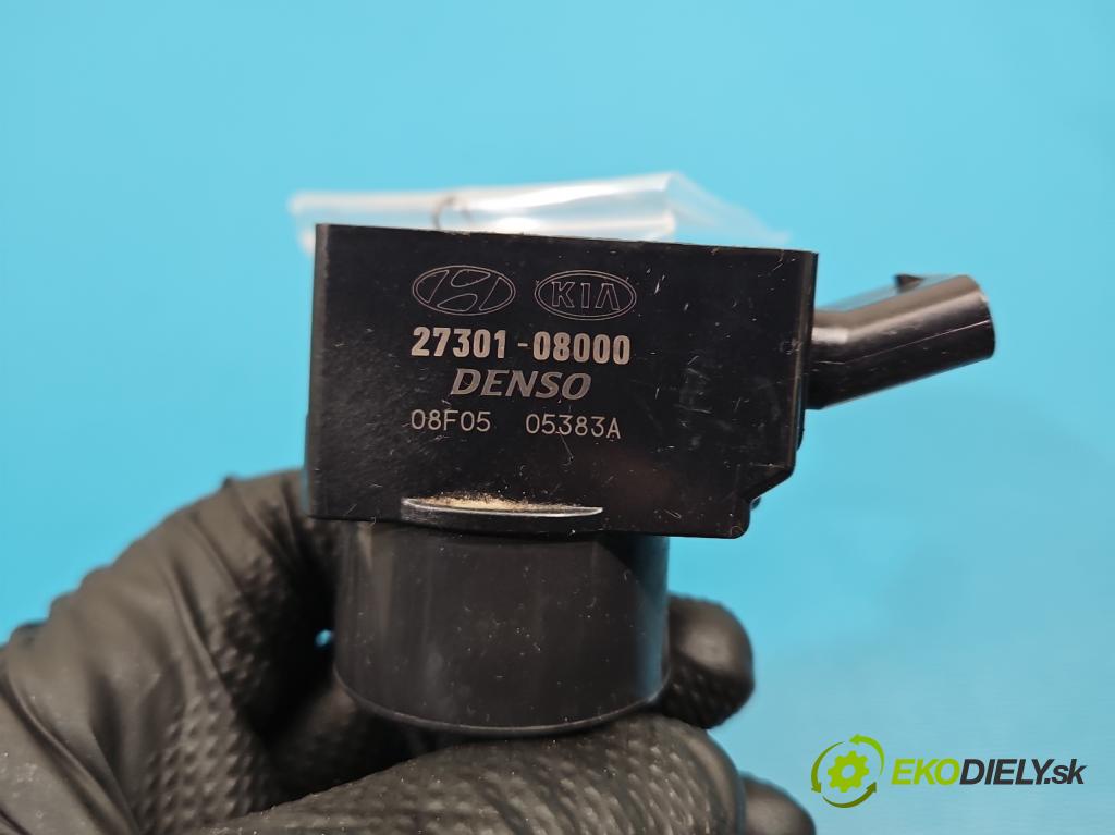 Kia Picanto III  17- 1.2 MPI 84KM manual 61.8 kW 1197 cm3 5- cievka zapaľovacia 27301-08000 (Zapaľovacia cievka)