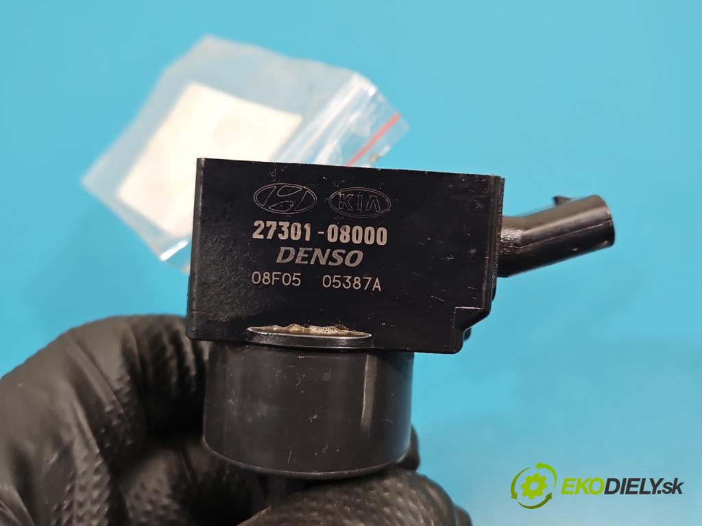 Kia Picanto III  17- 1.2 MPI 84KM manual 61.8 kW 1197 cm3 5- cievka zapaľovacia 27301-08000 (Zapaľovacia cievka)