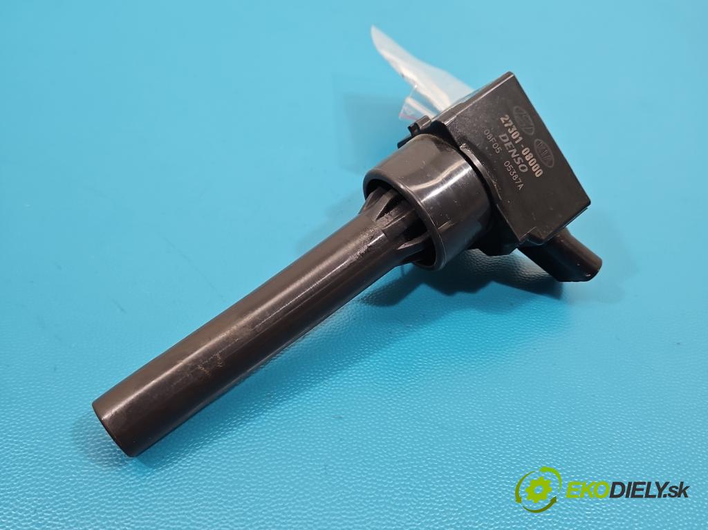 Kia Picanto III  17- 1.2 MPI 84KM manual 61.8 kW 1197 cm3 5- cievka zapaľovacia 27301-08000 (Zapaľovacia cievka)