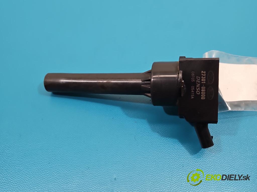 Kia Picanto III  17- 1.2 MPI 84KM manual 61.8 kW 1197 cm3 5- cievka zapaľovacia 27301-08000 (Zapaľovacia cievka)