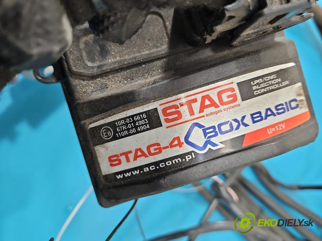 Mazda 3 I BK 2003-2009 1.6 16V 105 HP manual 77 kW 1598 cm3 4- inštalácia LPG STAG 4 QBOX BASIC