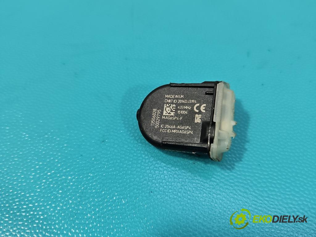 Opel Astra V  2015-2022 1.4 T 125 HP manual 92 kW 1399 cm3 5- snímač tlak: pneumatika 13506028 (Snímač tlaku v pneumatike)