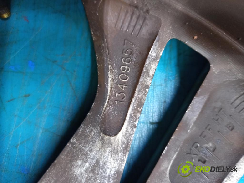 Opel Astra V  2015-2022 1.4 T 125 HP manual 92 kW 1399 cm3 5- Disk hliník 17"