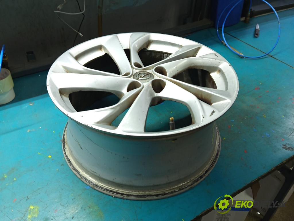 Opel Astra V  2015-2022 1.4 T 125 HP manual 92 kW 1399 cm3 5- Disk hliník 17"