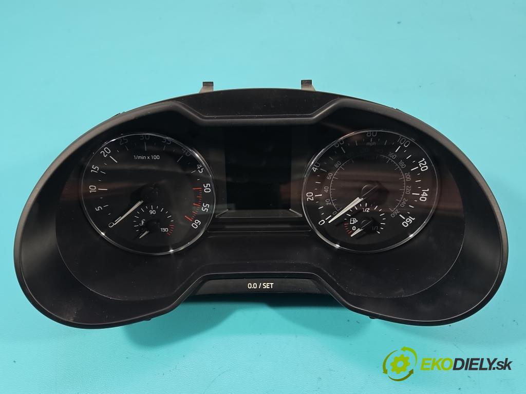 Skoda Octavia III 2013- 2.0 tdi 150 HP manual 110 kW 1968 cm3 5- prístrojovka/ budíky 5E0920970D (Prístrojová doska)