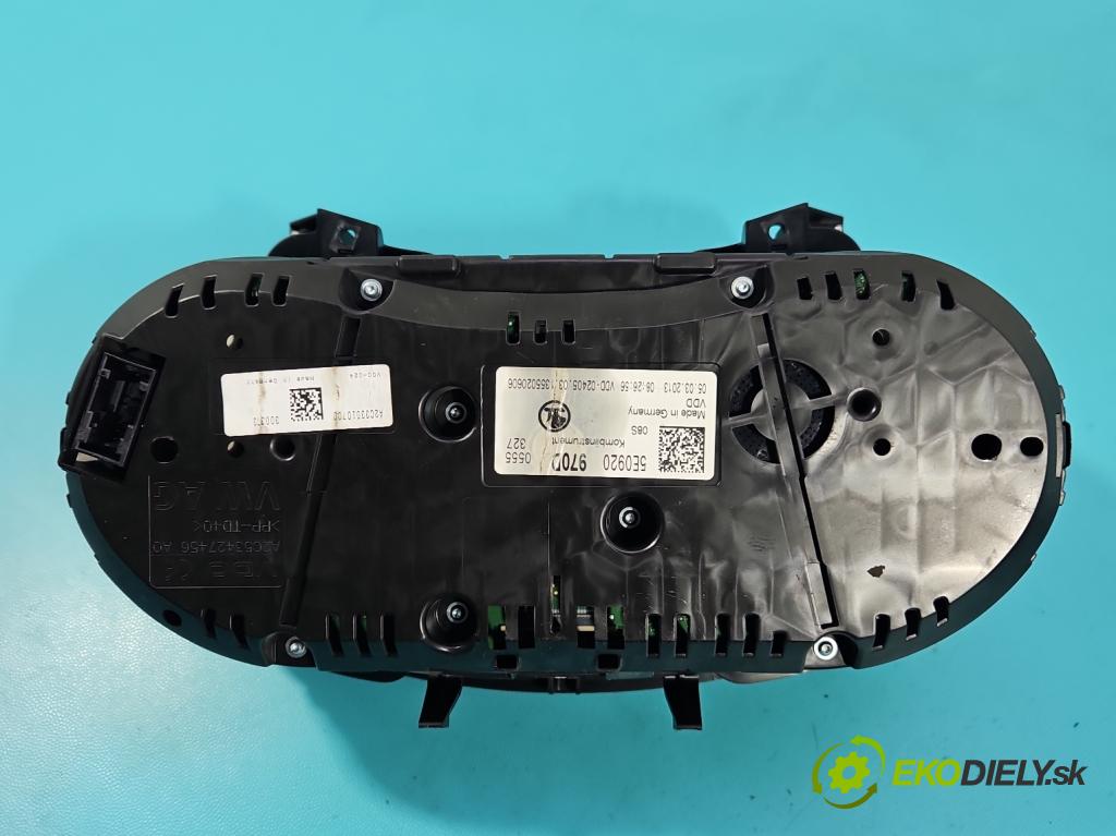 Skoda Octavia III 2013- 2.0 tdi 150 HP manual 110 kW 1968 cm3 5- prístrojovka/ budíky 5E0920970D (Prístrojová doska)