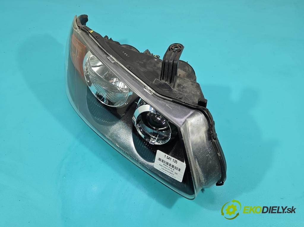 Nissan Almera N16 2000-2006 1.5 16V 98 hp manual 72 kW 1497 cm3 5- světlo pravý  (Pravé přední světlo)