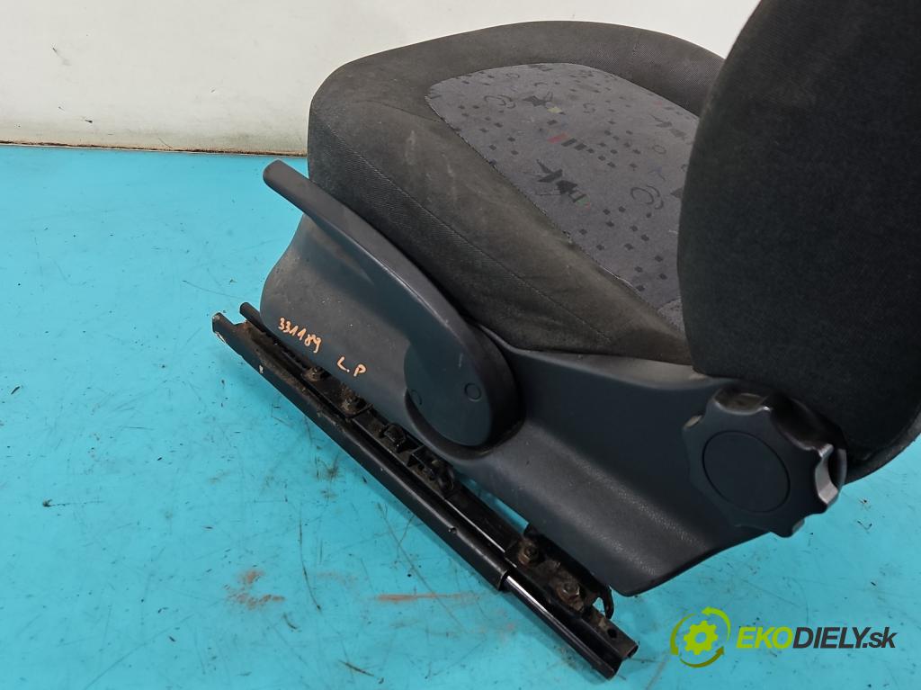 Skoda Fabia I 1999-2007 1.4 16V 75 hp manual 55 kW 1390 cm3 4- Sedadlo levý  (Sedadlo)