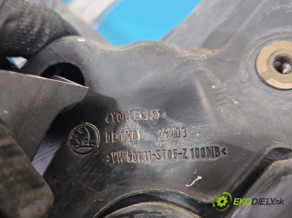 Skoda Fabia I 1999-2007 1.4 16V 75 hp manual 55 kW 1390 cm3 4- stěna přední 6Y0805246 (Přední výztuha)