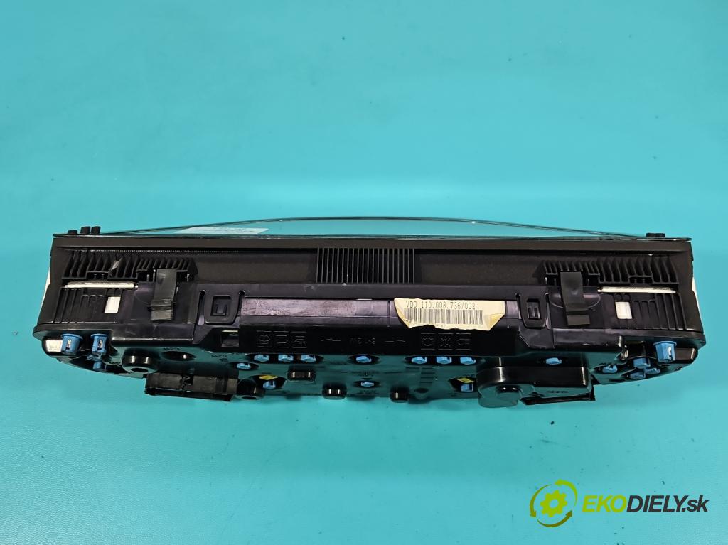 Mercedes C W202 1993-2001 1.8 122 HP manual 90 kW 1799 cm3 4- prístrojovka/ budíky 110008736/002 (Prístrojová doska)