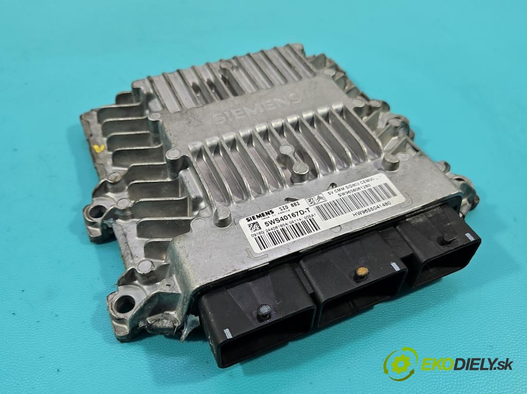 Peugeot 407 2.0 hdi 136 HP manual 100 kW 1997 cm3 4- riadiaca jednotka motora 9656061280