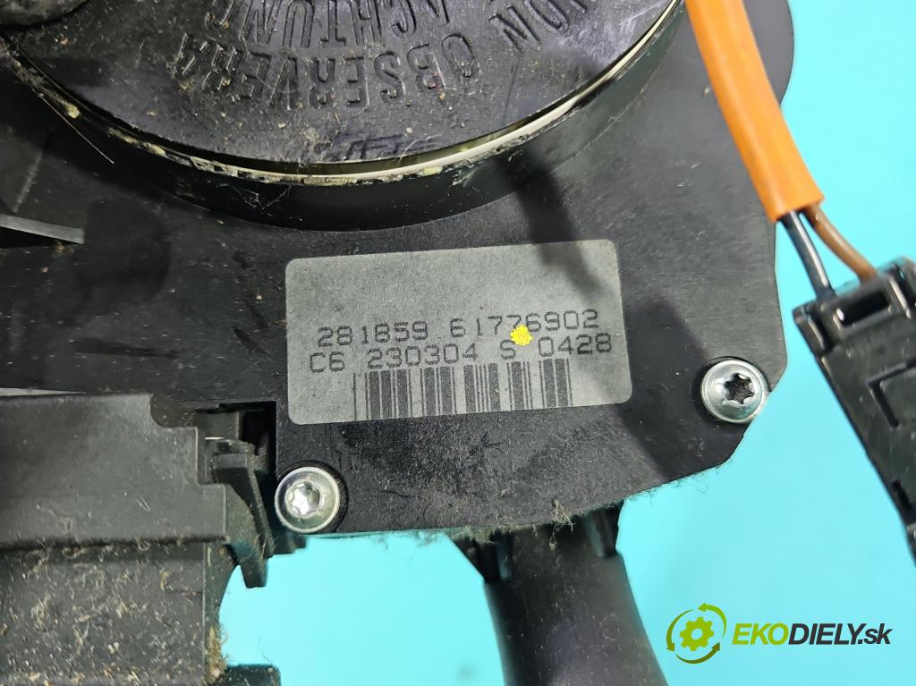 Peugeot 407 2.0 hdi 136 HP manual 100 kW 1997 cm3 4- prepínač komplex: 96473051XT (Prepínacie páčky pod volantom)