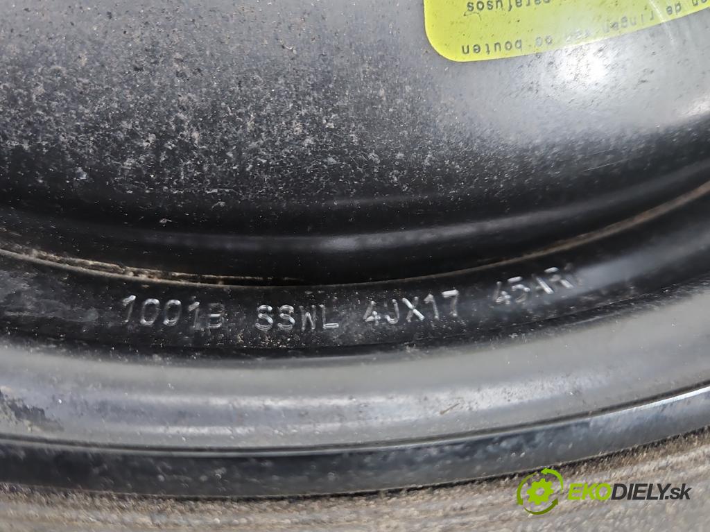 Peugeot 407 2.0 hdi 136 HP manual 100 kW 1997 cm3 4- koleso rezervne 17"