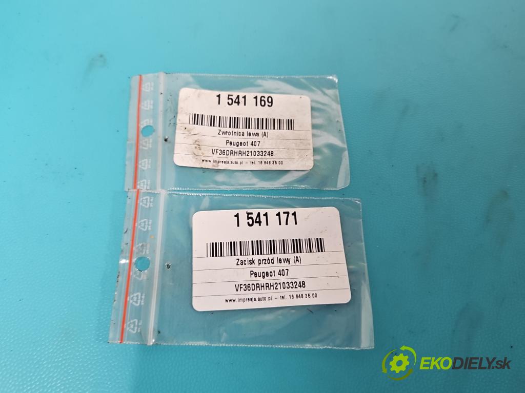 Peugeot 407 2.0 hdi 136hp manual 100 kW 1997 cm3 4- náboj levé  (Náboj kola)