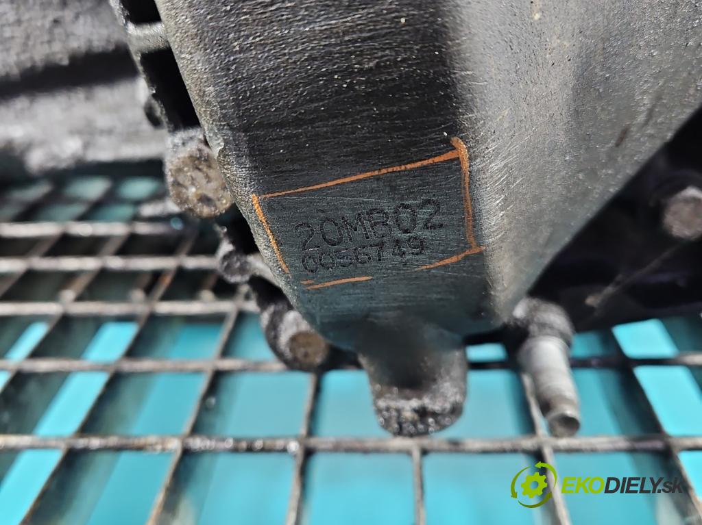 Peugeot 407 2.0 hdi 136 HP manual 100 kW 1997 cm3 4- prevodovka stupeň,rýchlosť manual 20MB02