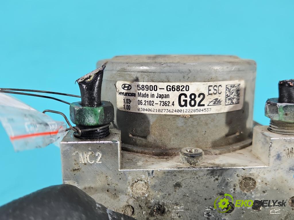 Kia Picanto III  17- 1.2 MPI 84KM manual 61.8 kW 1197 cm3 5- čerpadlo abs 58900-G6820 (Pumpa ABS)