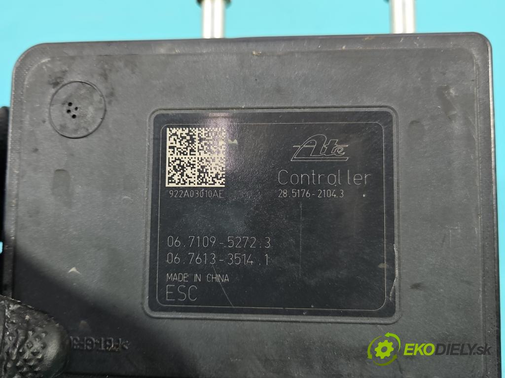 Kia Picanto III  17- 1.2 MPI 84KM manual 61.8 kW 1197 cm3 5- čerpadlo abs 58900-G6820 (Pumpa ABS)