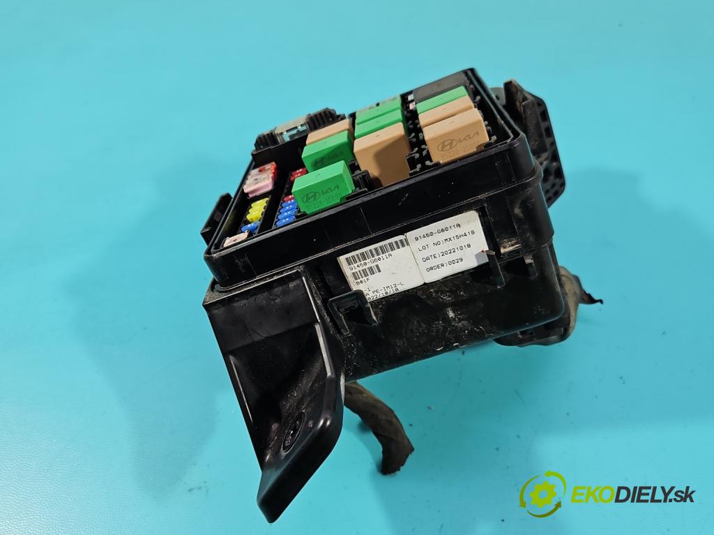 Kia Picanto III  17- 1.2 MPI 84KM manual 61.8 kW 1197 cm3 5- skříňka pojistková 91450-G6011A (Pojistková skříňka)