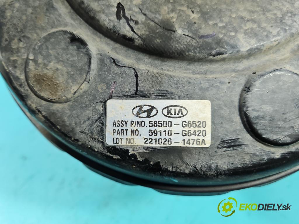 Kia Picanto III 17- 1.2 MPI 84KM manual 61.8 kW 1197 cm3 5- servo brzdové 58500-G6520