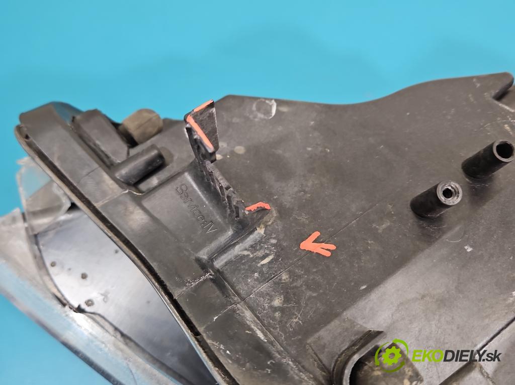 Bmw X6 E71 2007–2014 3.0d 306KM automatic 225 kW 2993 cm3 5- Reflektor: pravý 7271358 (Svetlo predné pravé)