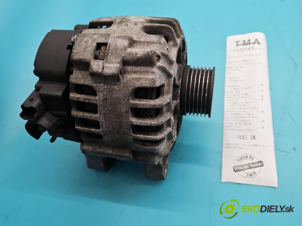 Citroen C4 I 2004-2011 1.6 16V 109 HP manual 80 kW 1587 cm3 5- Alternator 9656956280 (Alternátor)