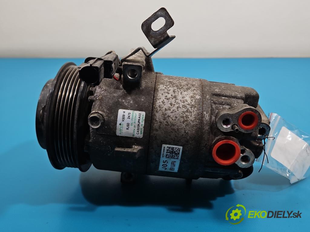 Kia Picanto III  17- 1.2 MPI 84KM manual 61.8 kW 1197 cm3 5- Kompresor: klíma 97701G6600 (Kompresor klimatizace)