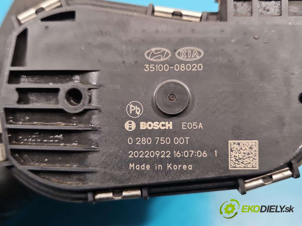 Kia Picanto III  17- 1.2 MPI 84KM manual 61.8 kW 1197 cm3 5- klapka 35100-08020 (Škrtiaca klapka)