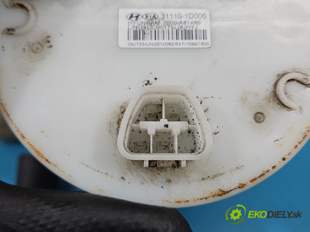 Kia Carens III  2006-2013 2.0 16V 144 HP manual 106 kW 1998 cm3 5- čerpadlo palivo 31110-1D000